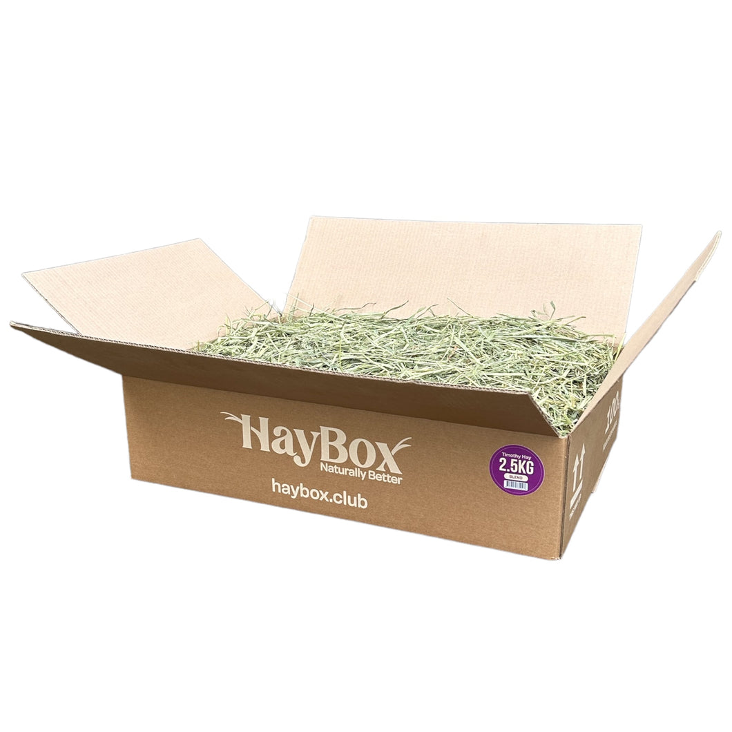 Hay Box | Hay for Rabbits - Timothy Hay 2.5-15kg Boxes